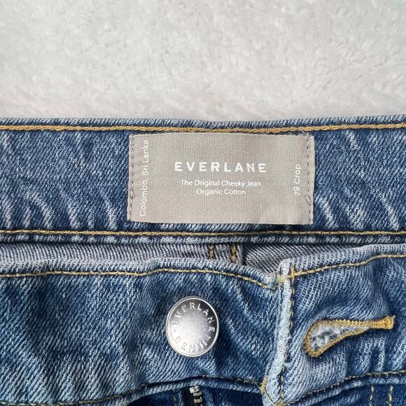 Everlane The Original Cheeky Jean Size 29 Crop - Picture 7 of 12